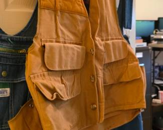 hunting vests and overalls