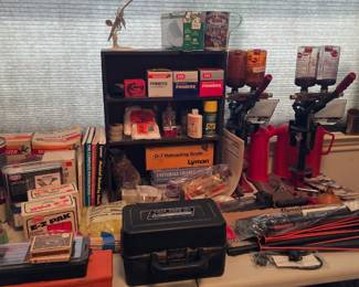 reloading and shotgun items. We do not have guns, only 1 BB gun