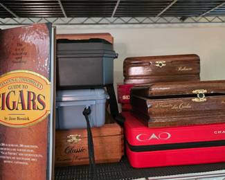 empty cigar boxes