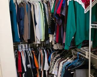 womens and mens clothing