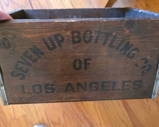 7Up Seven Up crate