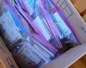 greeting cards, we have 2 full boxes