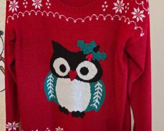 christmas sweaters. We do have ladies clothing