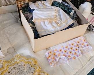 Linens & Doll Clothes