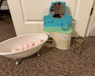 American girl bathroom