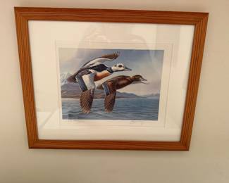 Flying Ducks by Meger ‘86. CE 250/250 Signed and measures 15.5” x 12.5”