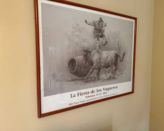 La Fiesta los Vaqueros. Measures 28.75” x 23”