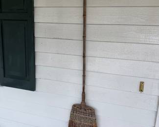 One of 2 Japanese Shuro broom