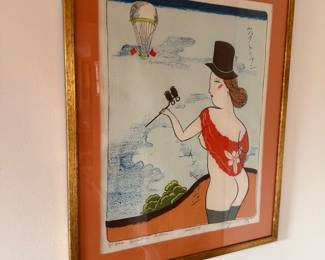 Victorian Invention Balloon Artist Proof by Mayumi Oda, created in 1976