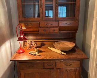 Vintage Hoosier-style Kitchen