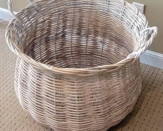 Things in mirror or smaller than they appear! This basket is LARGE!!!!