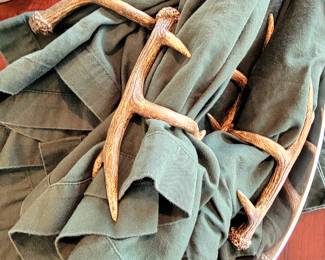 Antler napkin rings!