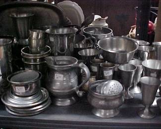Pewter Items.