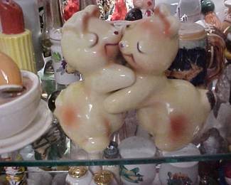 Thousands of sets of salt & pepper shakers.