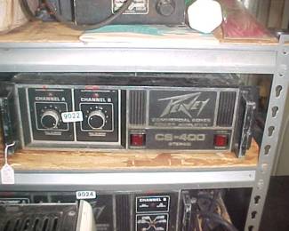 Peavey Band Amps.