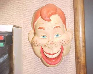 Howdy Doody foam decor.