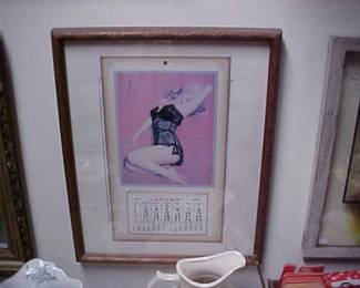 Maqrilyn Monroe Calendar.