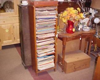 Thousands of pieces of sheet music.