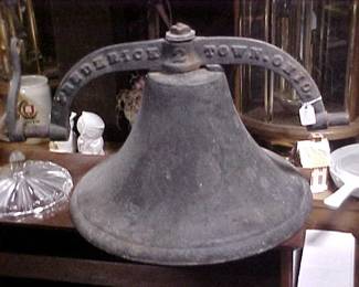 Fredericktown Ohio large dinner bell.