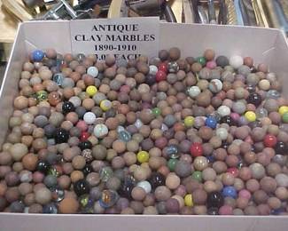 Clay Marbles.