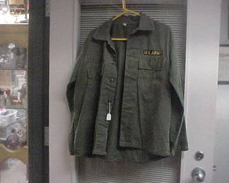 Lots of Military Uniforms and Clothing in this Estate sale.