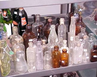 Old bottles.