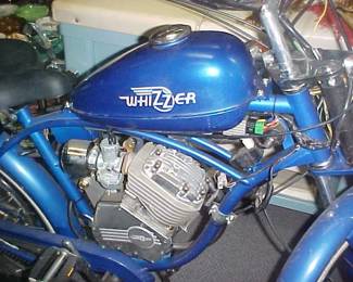 Whizzer motor bike.