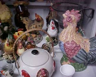 Lots of items in our chicken coop.