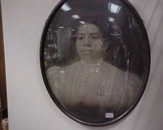 Antique Oval Framed Portrait.