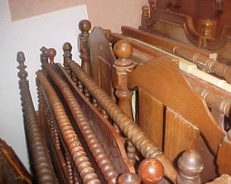 Beds (headboards and footboards).