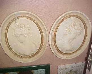 Large Cameo Decor.