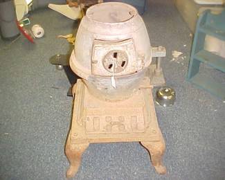 Cast Iron Wood Stove.