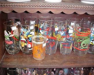 Jelly and Collectible Glasses.
