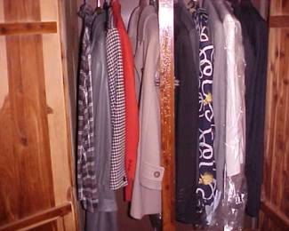 Vintage clothing., Cedar Wardrobe.