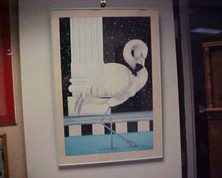 Flamingo poster.
