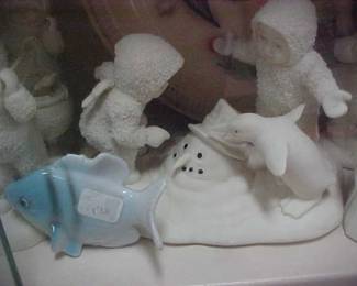 Snow Babies and figurines.