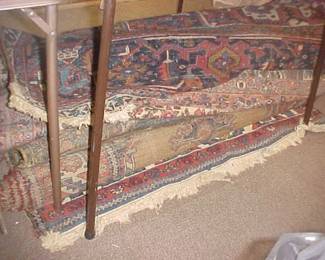 Oriental rugs.