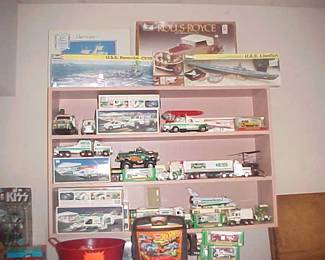 Hess collectibles.