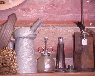 Vintage Items and Barnwood.