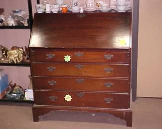 Drop down desk/chest of drawers.