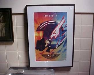 Tom Cruise Top Gun poster.