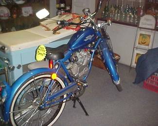 Whizzer gasoline motor bike.