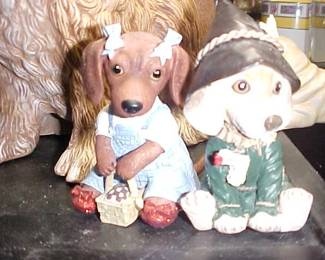 Wizard of Oz Figurines.