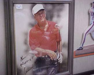 Arnold Palmer signed Photo.