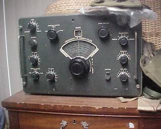Vintage Military Transmitter.
