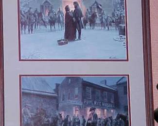 Mort Kunstler prints.