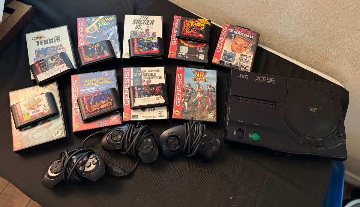 JVC x’eye  sega console