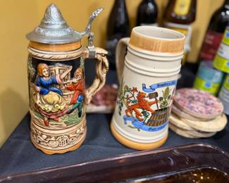 Music box stein