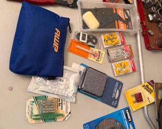 Random tools and garage items