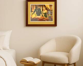 Framed Vintage 1958 Movie Poster - The Man Inside